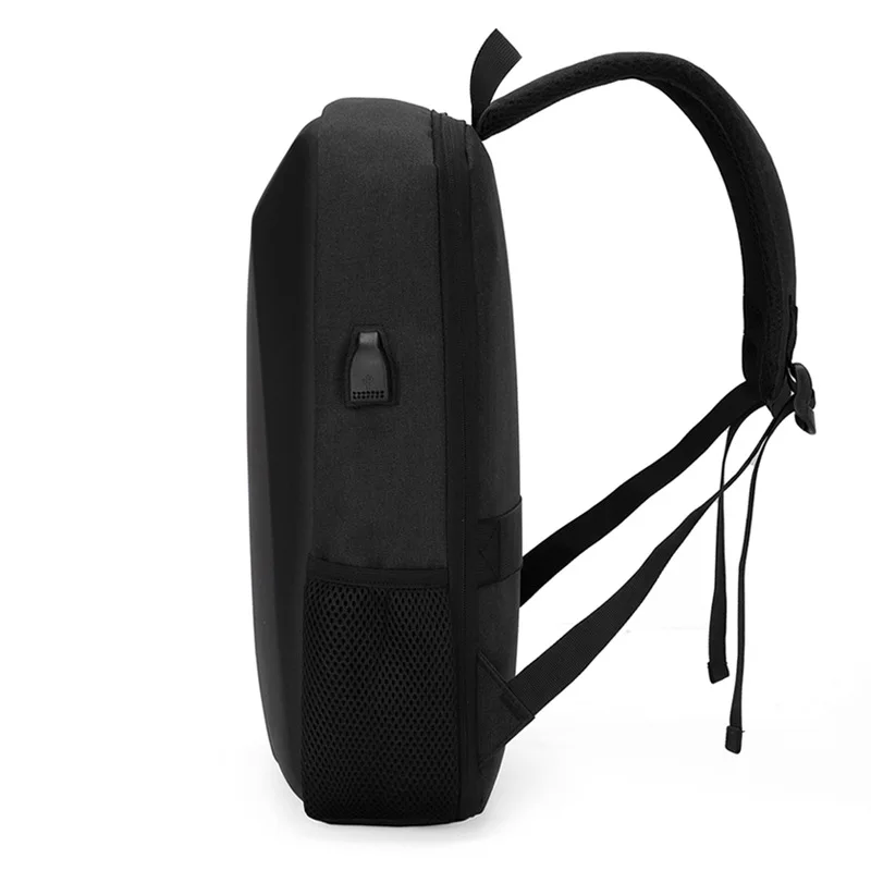 Sac à dos noir en PC à coque rigide HGIRXV 5 Sac à dos noir en PC à coque rigide HGIRXV – Image 5