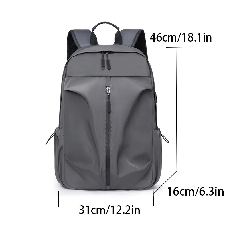 Solid Color Student Backpack 2 Solid Color Student Backpack – Image 2