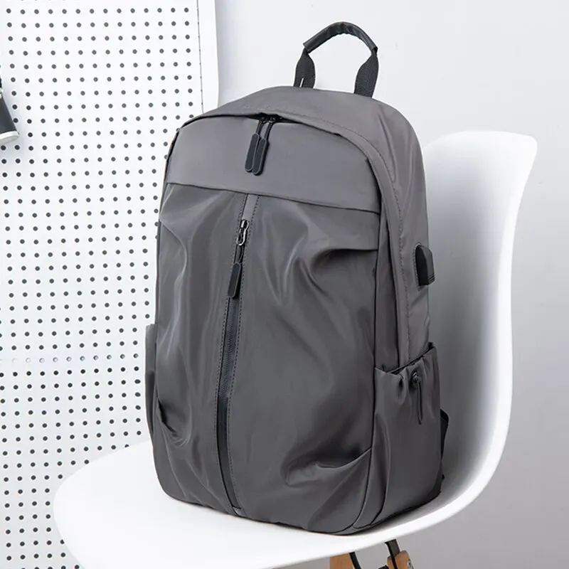 Solid Color Student Backpack 4 Solid Color Student Backpack – Image 4