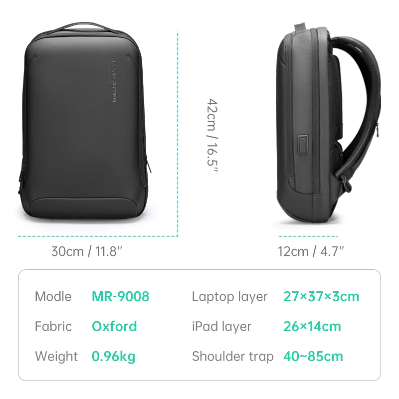 Men's Minimalist Backpack MARK RYDEN 3 Men's Minimalist Backpack MARK RYDEN – Image 3