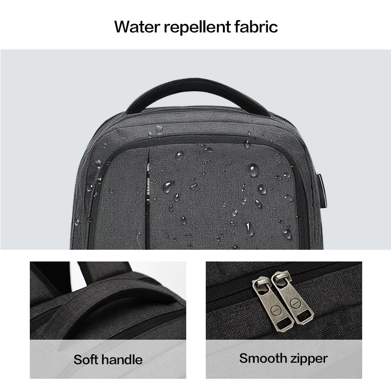 OIWAS - Sac à dos pour ordinateur portable 17 pouces 4 OIWAS - Sac à dos pour ordinateur portable 17 pouces – Image 4