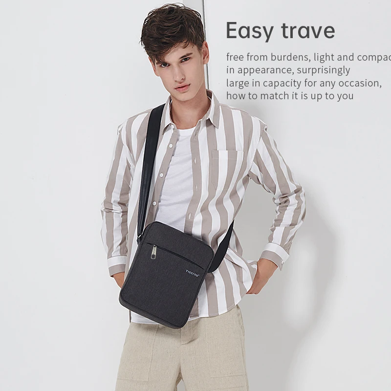 Sac à bandoulière étanche pour homme TIGERNU 5 Sac à bandoulière étanche pour homme TIGERNU – Image 5