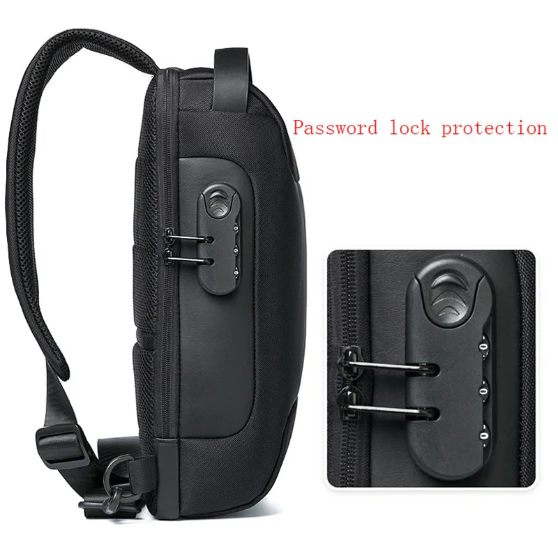 Sac à dos à bandoulière pour homme AOLAILUDI 3 Sac à dos à bandoulière pour homme AOLAILUDI – Image 3