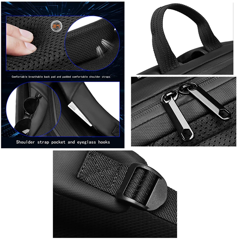 Sac à dos antivol pour ordinateur portable SUUTOOP 3 Sac à dos antivol pour ordinateur portable SUUTOOP – Image 3