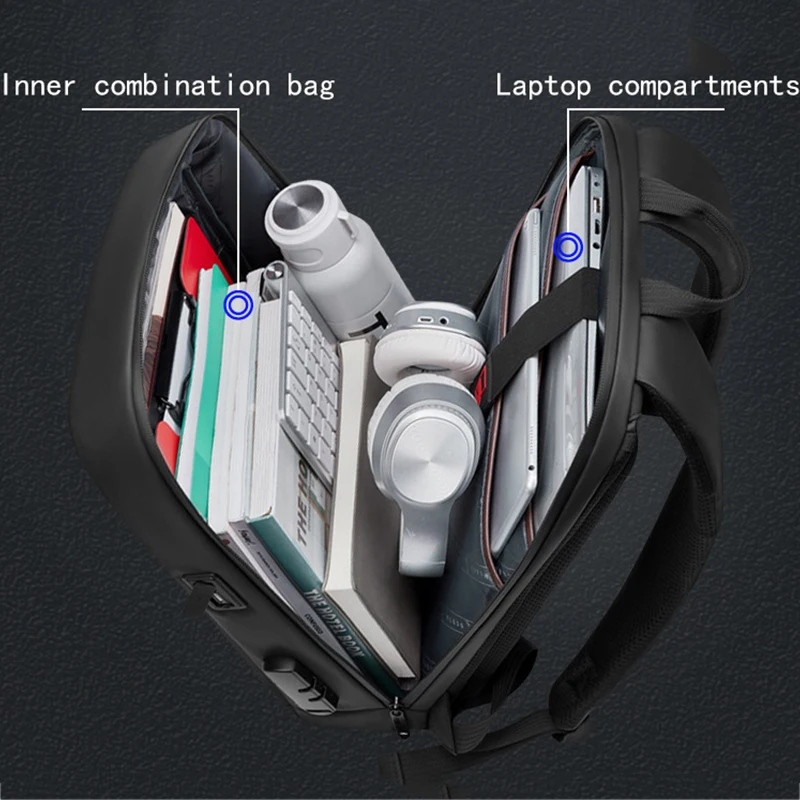 Sac à dos antivol pour ordinateur portable SUUTOOP 4 Sac à dos antivol pour ordinateur portable SUUTOOP – Image 4