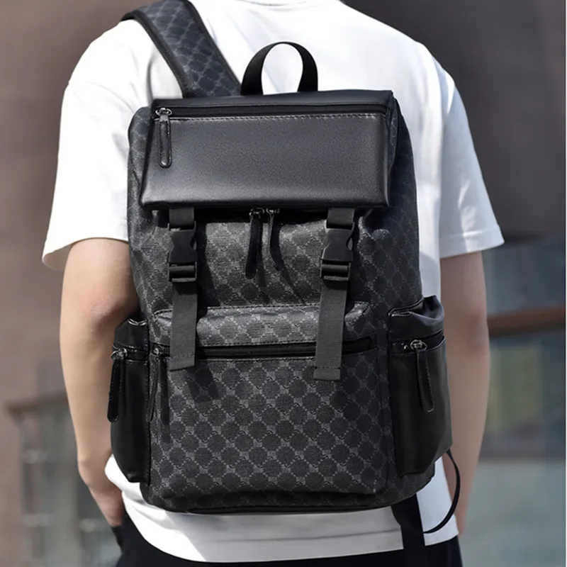 Sac à Dos Cuir Luxe pour Hommes D'Affaires 3 Sac à Dos Cuir Luxe pour Hommes D'Affaires – Image 3