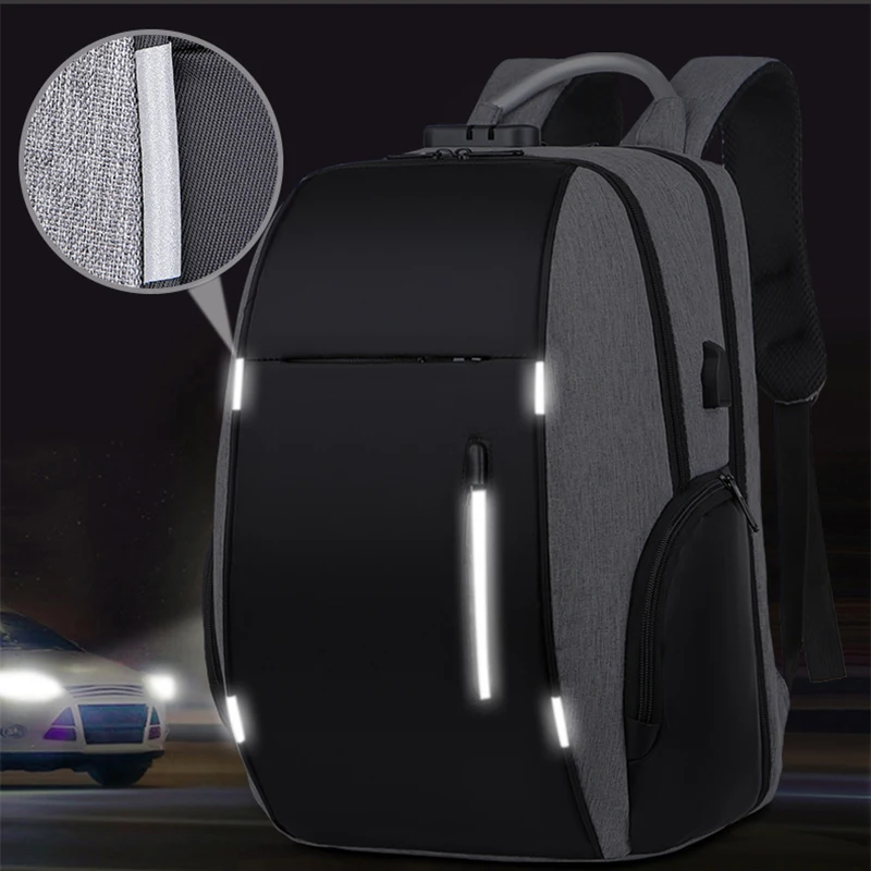 Sac à Dos de Recharge USB Antivol Homme IKE MARTI 2 Sac à Dos de Recharge USB Antivol Homme IKE MARTI – Image 2