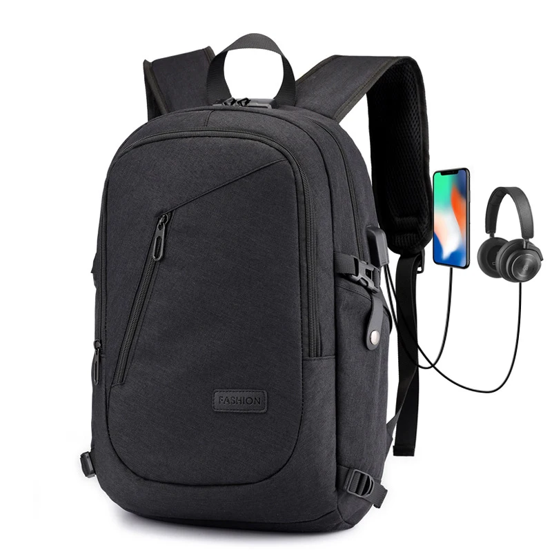 Sac à dos de voyage à chargement USB pour homme RILLIBEGAN 1 Sac à dos de voyage à chargement USB pour homme RILLIBEGAN