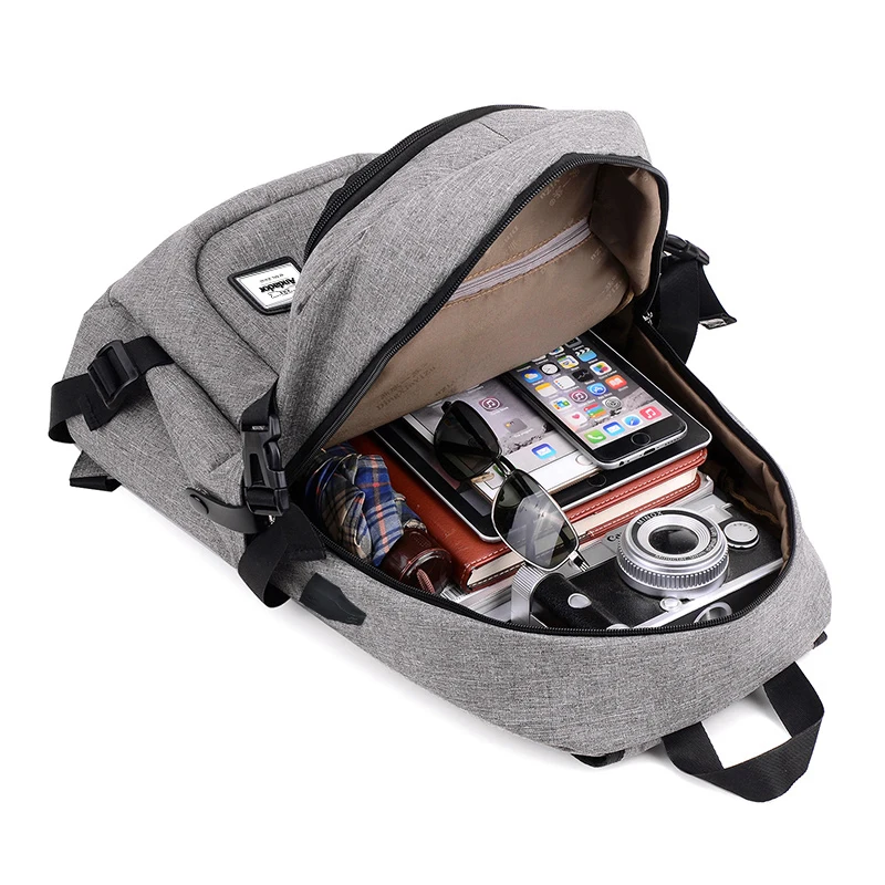 Sac à dos de voyage à chargement USB pour homme RILLIBEGAN 4 Sac à dos de voyage à chargement USB pour homme RILLIBEGAN – Image 4