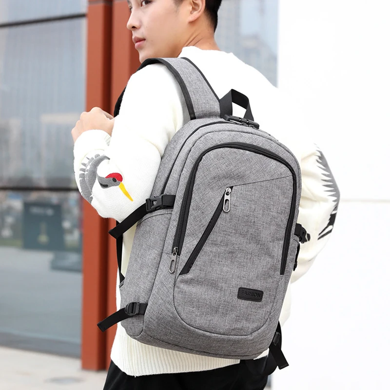 Sac à dos de voyage à chargement USB pour homme RILLIBEGAN 6 Sac à dos de voyage à chargement USB pour homme RILLIBEGAN – Image 6