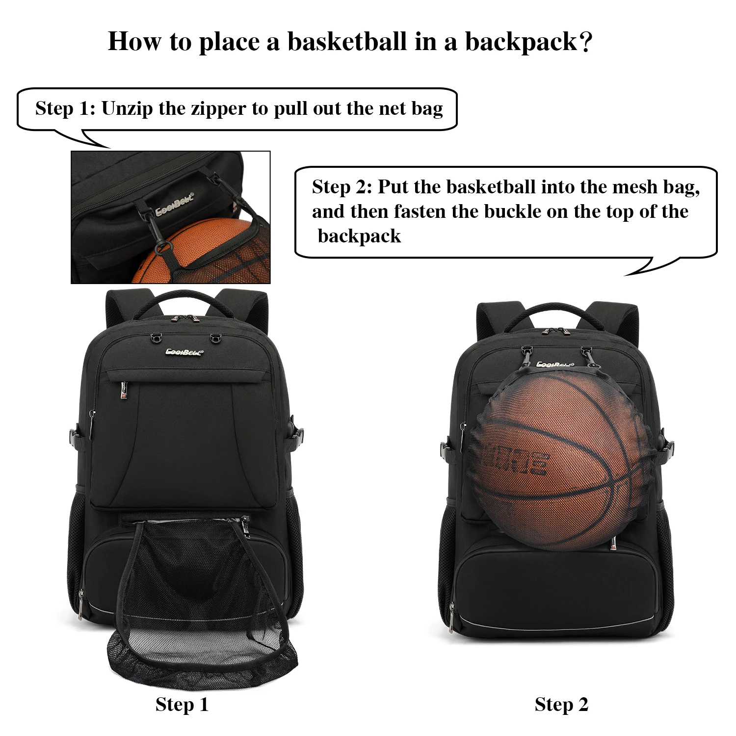 Sac à dos de voyage avec port usb CoolBELL 3 Sac à dos de voyage avec port usb CoolBELL – Image 4