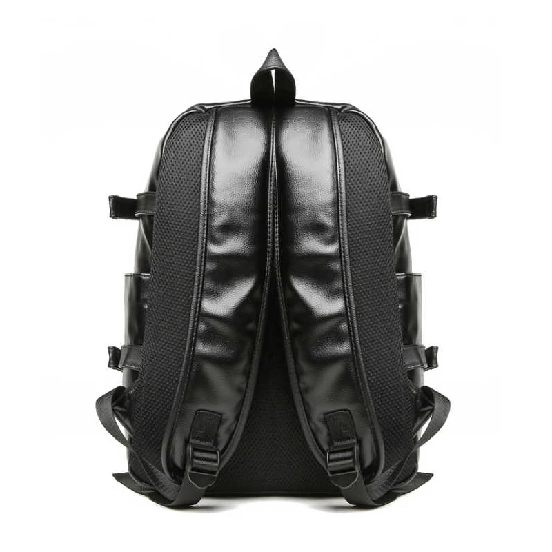 Sac à dos en cuir de grande capacité dxyizu 2 Sac à dos en cuir de grande capacité dxyizu – Image 2