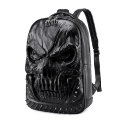 Sac à dos en cuir optique pour homme