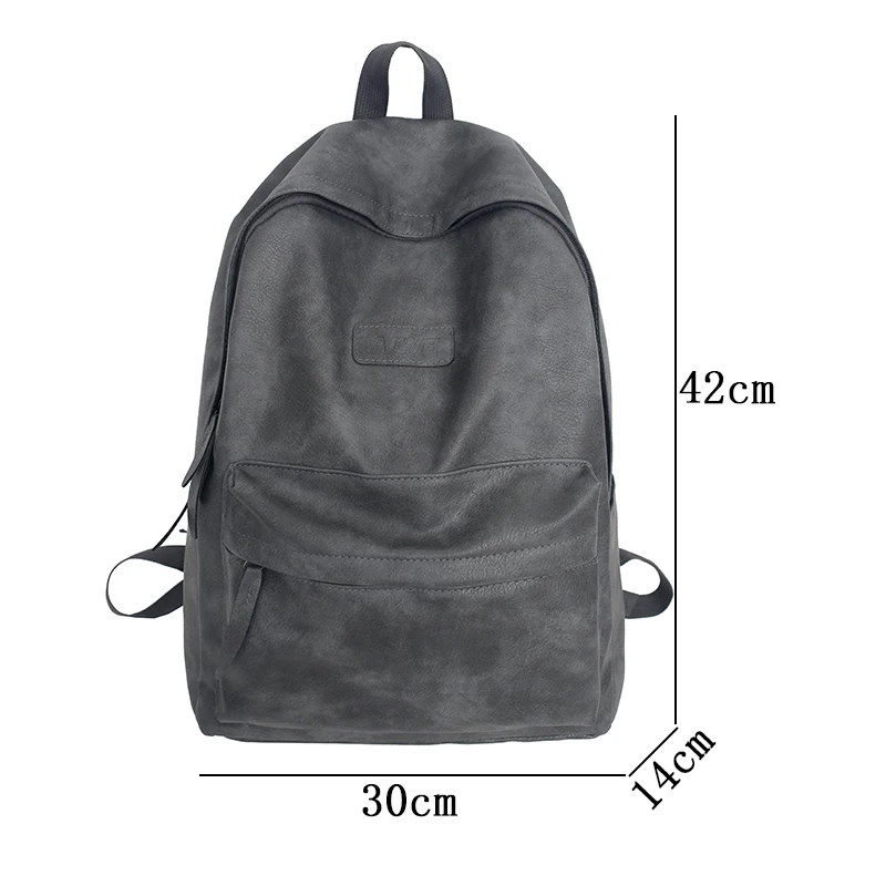 Sac à dos en cuir PU pour homme HMXTXCF 5 Sac à dos en cuir PU pour homme HMXTXCF – Image 5