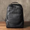 Sac à dos en cuir véritable de haute qualité