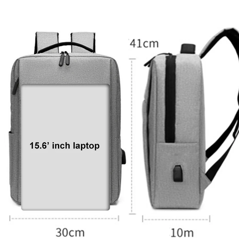Sac à dos en nylon imperméable pour ordinateur portable 5 Sac à dos en nylon imperméable pour ordinateur portable – Image 5