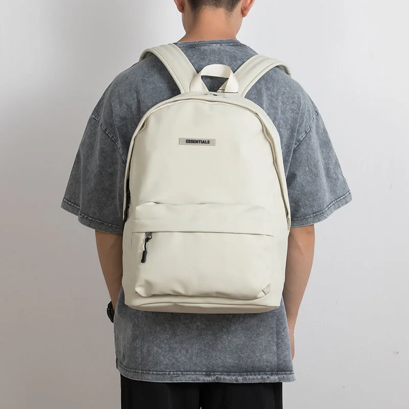 Sac à dos ESSENTIALS Noir Blanc 5 Sac à dos ESSENTIALS Noir Blanc – Image 5