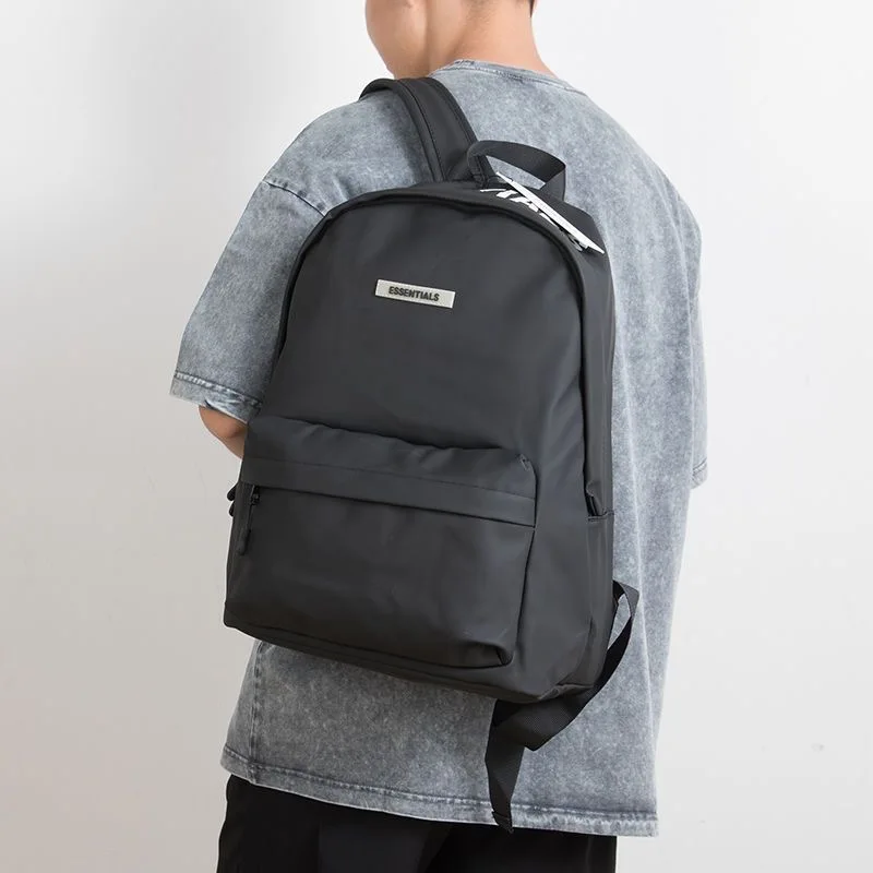 Sac à dos ESSENTIALS Noir Blanc 6 Sac à dos ESSENTIALS Noir Blanc – Image 6