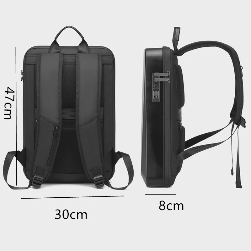 Sac à dos étanche anti-vol pour homme TOURISTGEAR 5 Sac à dos étanche anti-vol pour homme TOURISTGEAR – Image 5