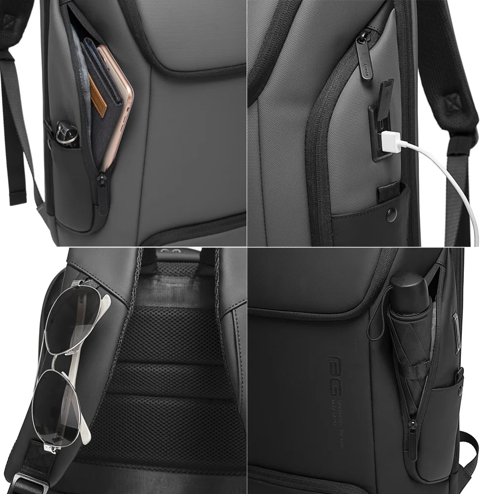 Sac à dos étanche anti-vol pour hommes BANGE 5 Sac à dos étanche anti-vol pour hommes BANGE – Image 5