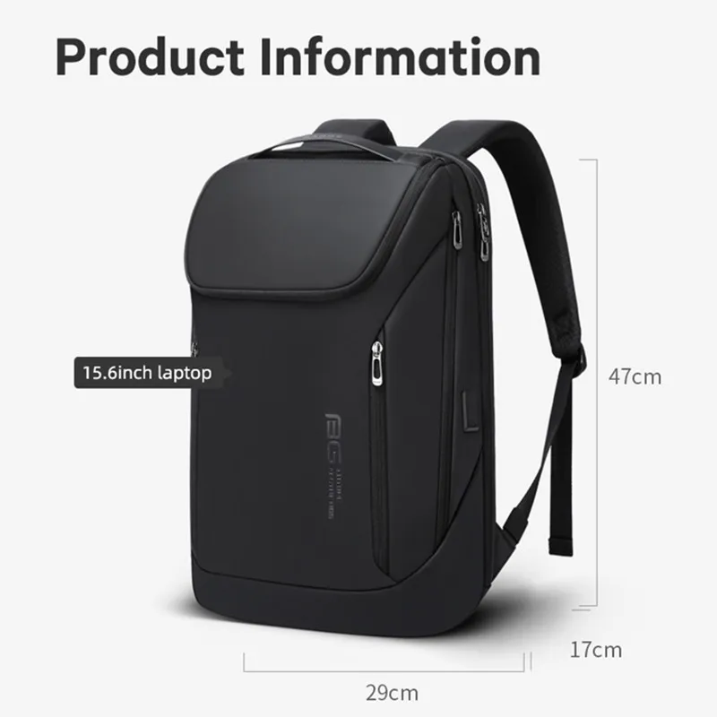 Sac à dos étanche multi-usage pour ordinateur portable homme BANGE 2 Sac à dos étanche multi-usage pour ordinateur portable homme BANGE – Image 2
