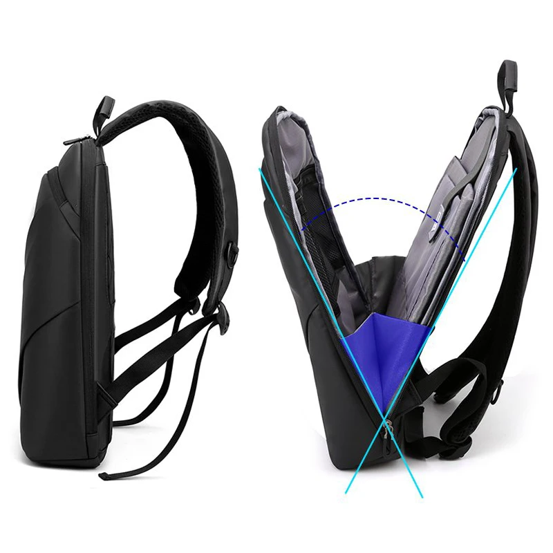 Sac à dos étanche ultra-fin pour ordinateur portable MOONBIFFY 4 Sac à dos étanche ultra-fin pour ordinateur portable MOONBIFFY – Image 4