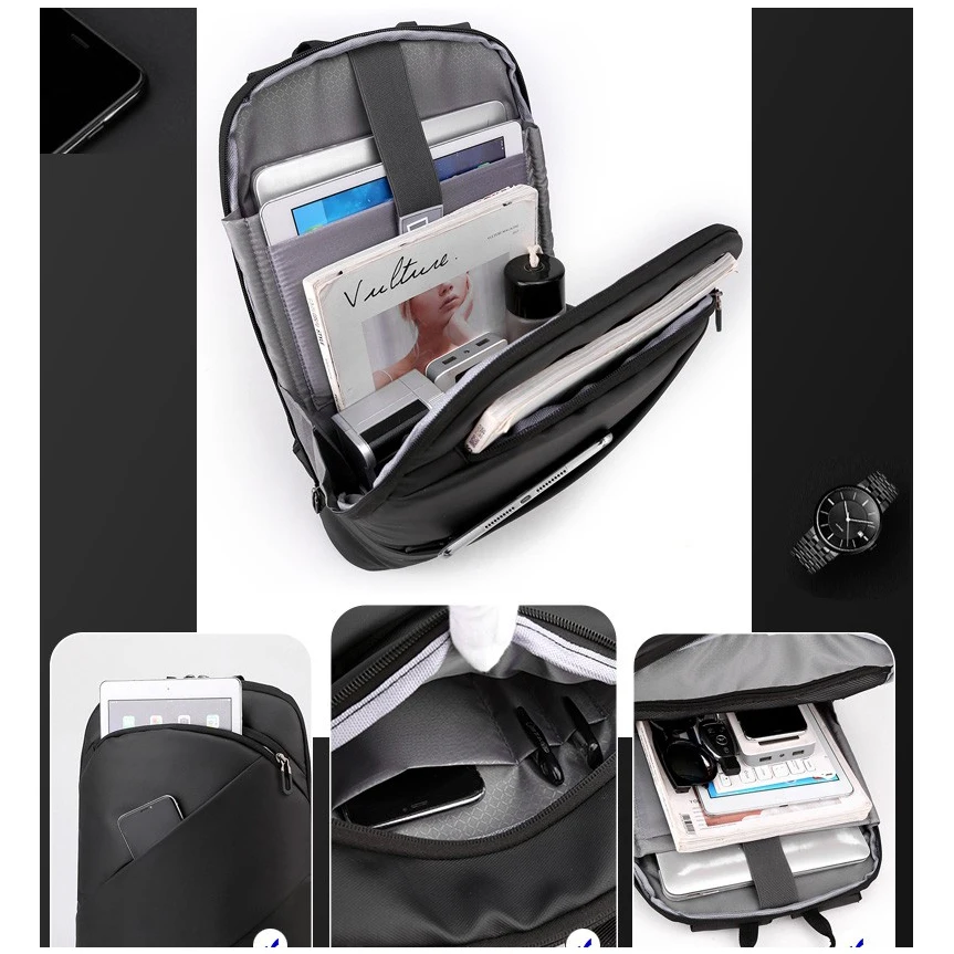 Sac à dos étanche ultra-fin pour ordinateur portable MOONBIFFY 5 Sac à dos étanche ultra-fin pour ordinateur portable MOONBIFFY – Image 5