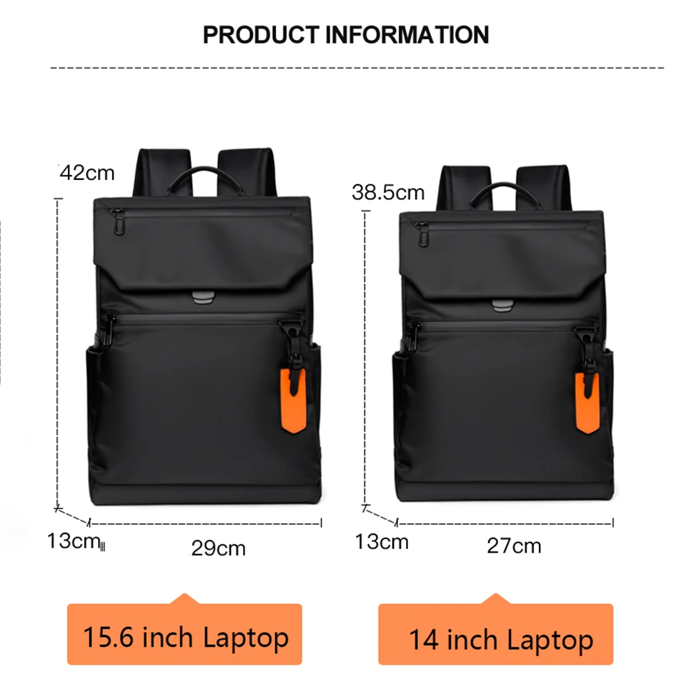 Sac à dos imperméable de haute qualité pour hommes 3 Sac à dos imperméable de haute qualité pour hommes – Image 3