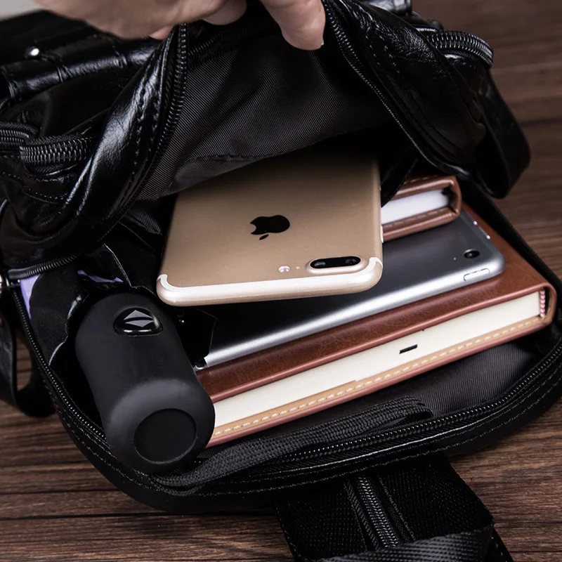 Sac à dos léger en cuir PU pour homme WEIXIER 6 Sac à dos léger en cuir PU pour homme WEIXIER – Image 6