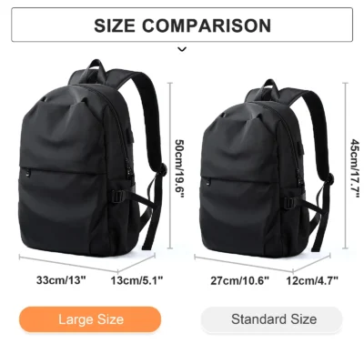 Sac à dos léger et décontracté pour ordinateur portable
