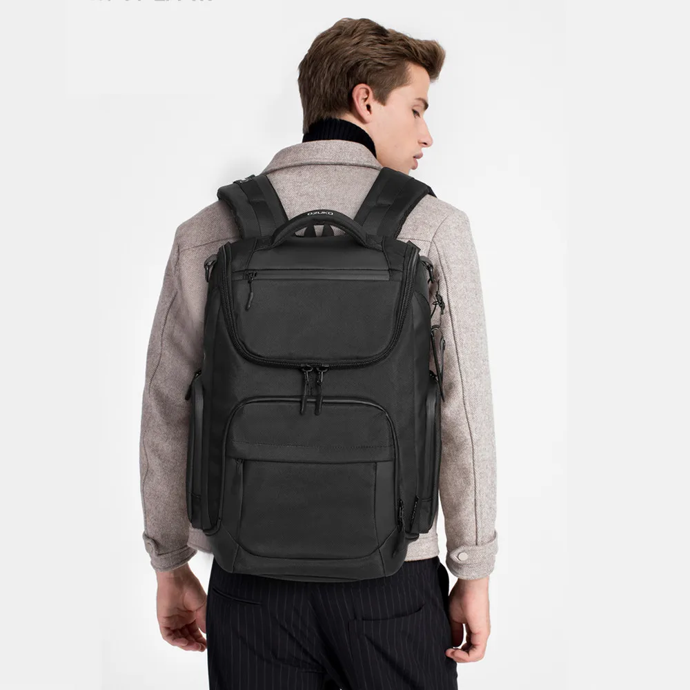 Sac à dos multi-compartiments Homme OZUKO 2 Sac à dos multi-compartiments Homme OZUKO – Image 2