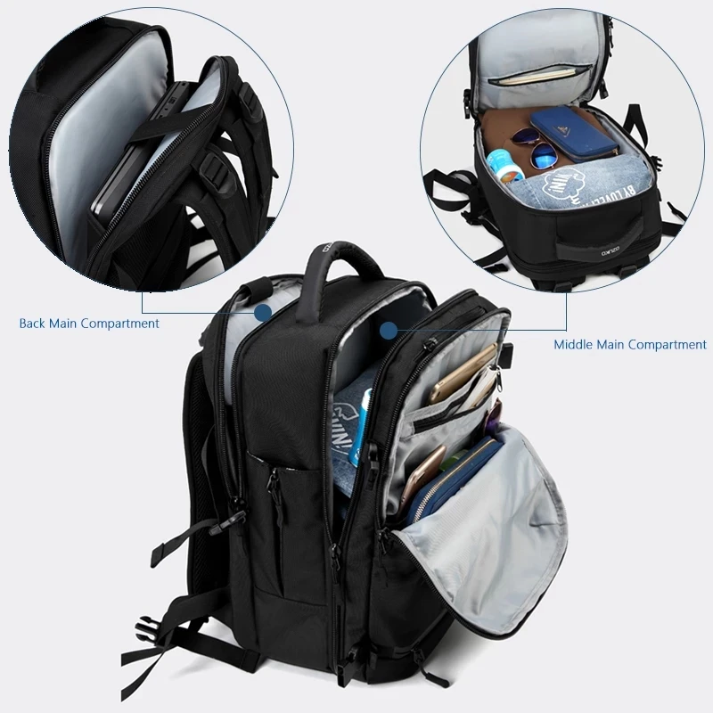 Sac à dos multifonction pour homme OZUKO 2 Sac à dos multifonction pour homme OZUKO – Image 2