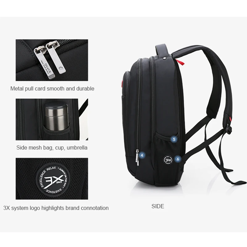 Sac à dos pour ordinateur portable homme OIWAS 3 Sac à dos pour ordinateur portable homme OIWAS – Image 3