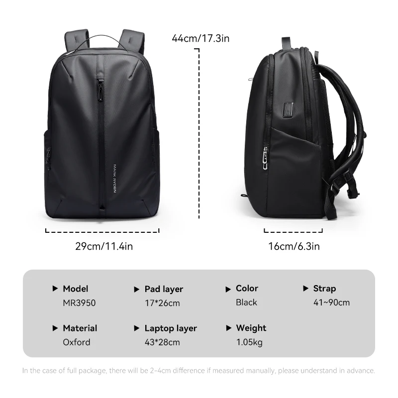 Sac à dos pour ordinateur portable pour homme MARK RYDEN 2 Sac à dos pour ordinateur portable pour homme MARK RYDEN – Image 2