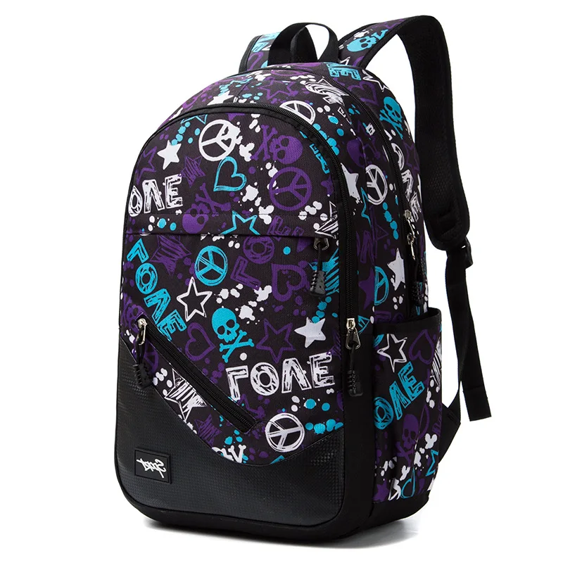 Sac à dos scolaire imprimé pour enfants 3 Sac à dos scolaire imprimé pour enfants – Image 3
