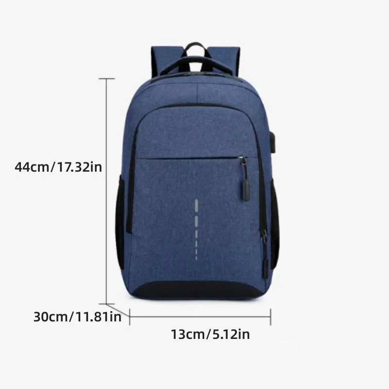 Sac à dos simple grande capacité pour hommes 2 Sac à dos simple grande capacité pour hommes – Image 2
