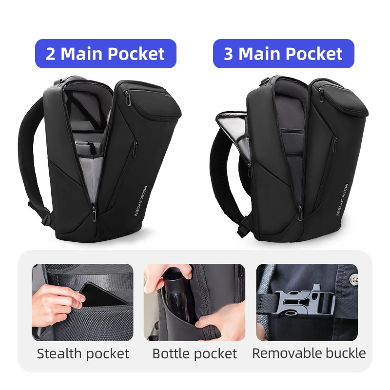 Sac à dos spacieux pour hommes MARK 3 Sac à dos spacieux pour hommes MARK – Image 3