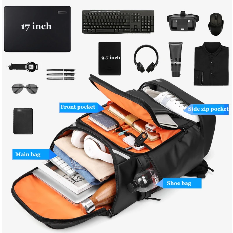 Sac à dos trekking grande capacité homme INFEYLAY 2 Sac à dos trekking grande capacité homme INFEYLAY – Image 2