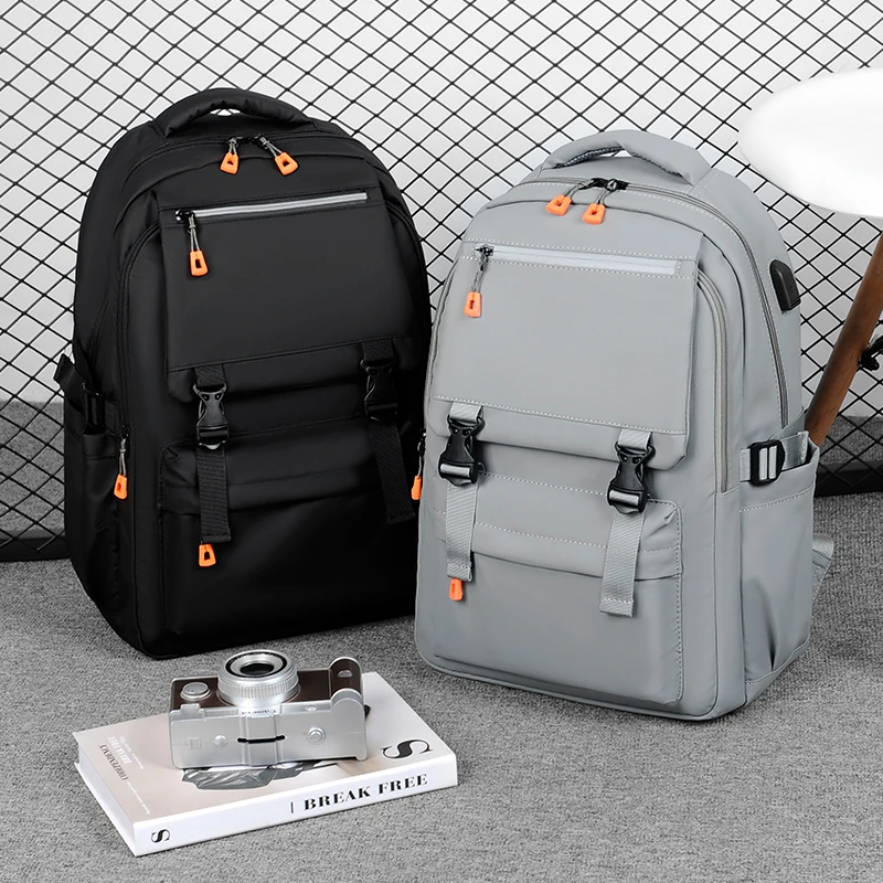 Sacs à dos de sport noirs pour hommes TakeCharm 6 Sacs à dos de sport noirs pour hommes TakeCharm – Image 6