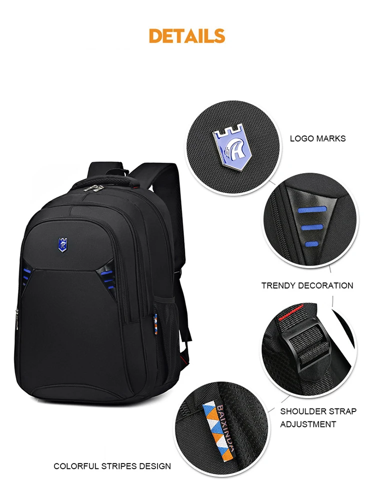 Sacs à Dos de Voyage Grande Capacité Homme KINGSONS 5 Sacs à Dos de Voyage Grande Capacité Homme KINGSONS – Image 5