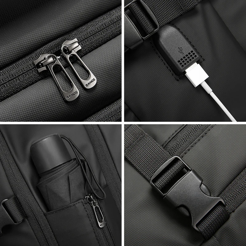 Sacs à dos de voyage rechargeables USB Bange 5 Sacs à dos de voyage rechargeables USB Bange – Image 5
