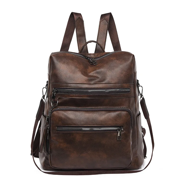 Sacs à dos en cuir souple pour homme 3 Sacs à dos en cuir souple pour homme – Image 3