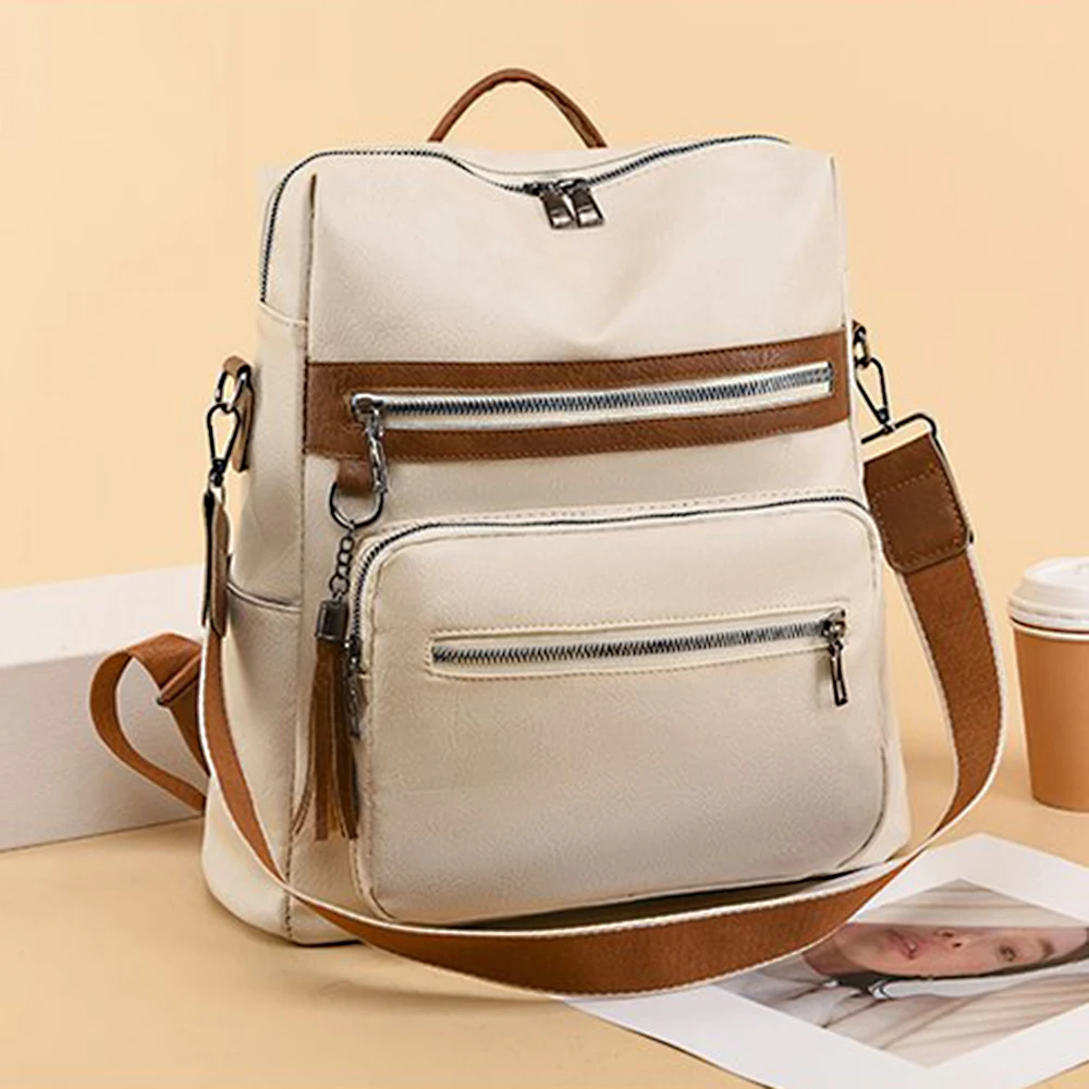 Sacs à dos en cuir souple pour homme 4 Sacs à dos en cuir souple pour homme – Image 4