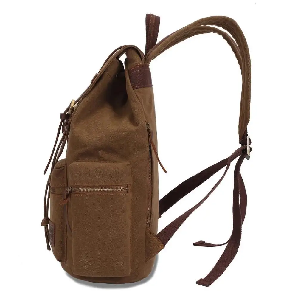 Sacs à dos en toile vintage pour hommes IGET BAG 5 Sacs à dos en toile vintage pour hommes IGET BAG – Image 5