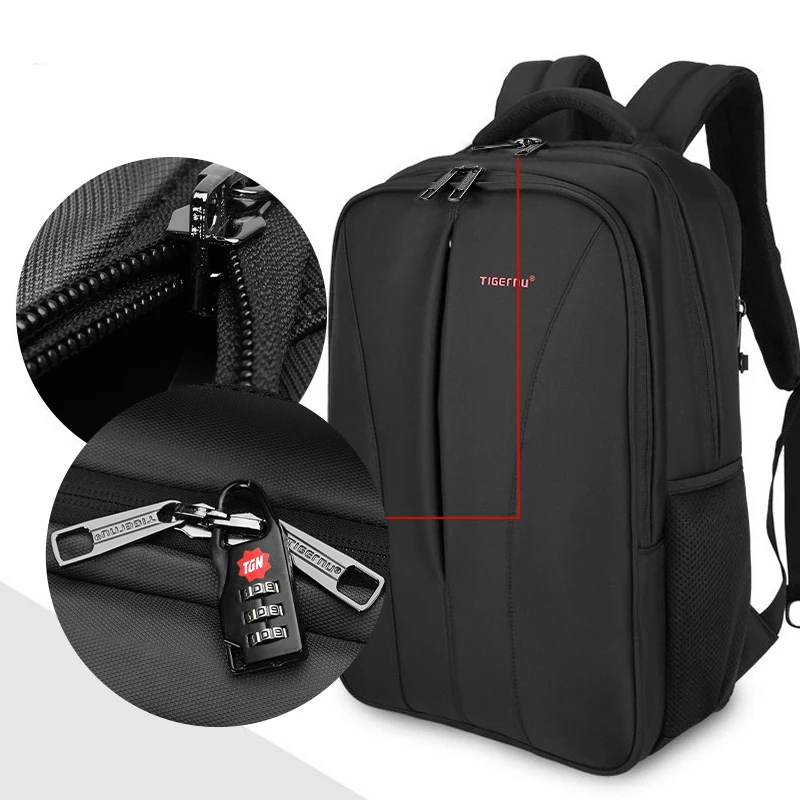 Tigernu Nouveau sac à dos étanche 15,6 pouces 2 Tigernu Nouveau sac à dos étanche 15,6 pouces – Image 2