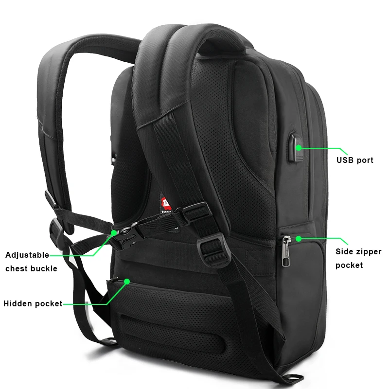 Tigernu Nouveau sac à dos étanche 15,6 pouces 4 Tigernu Nouveau sac à dos étanche 15,6 pouces – Image 4