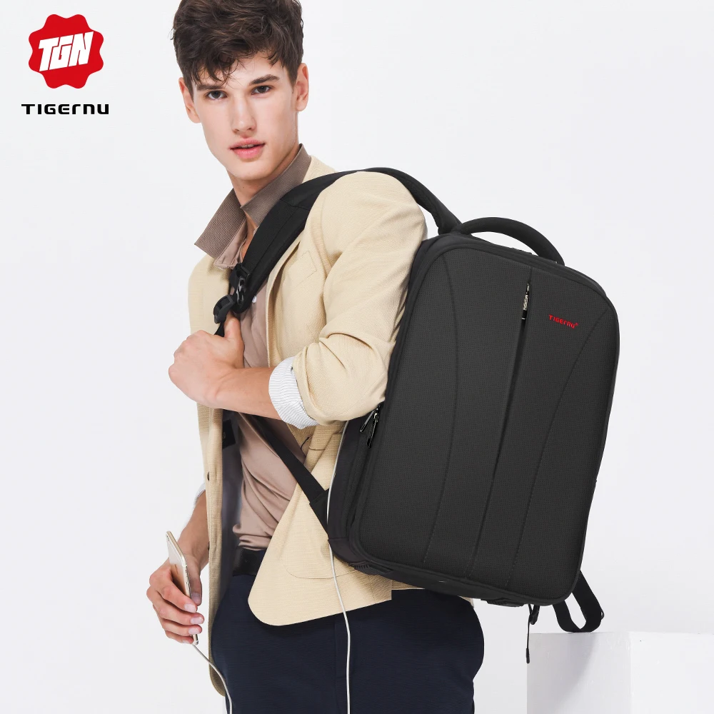 Tigernu Nouveau sac à dos étanche 15,6 pouces 6 Tigernu Nouveau sac à dos étanche 15,6 pouces – Image 6