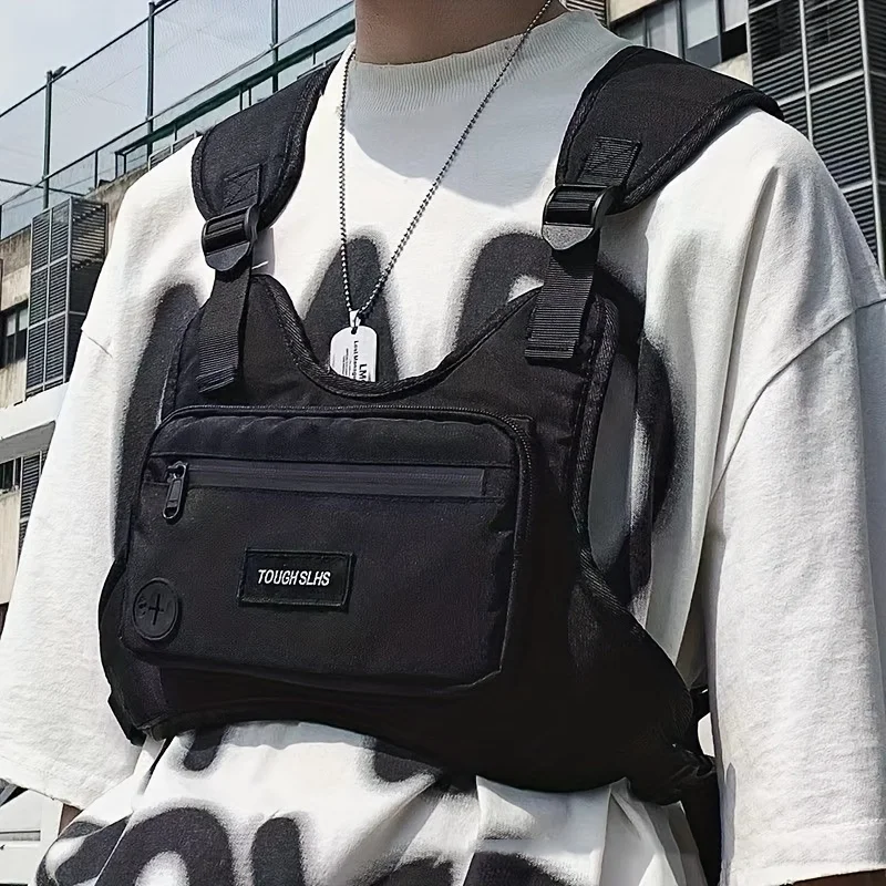 Sacoche Poitrine Homme Hip Hop TOUGHSLHS 1 Sacoche Poitrine Homme Hip Hop TOUGHSLHS
