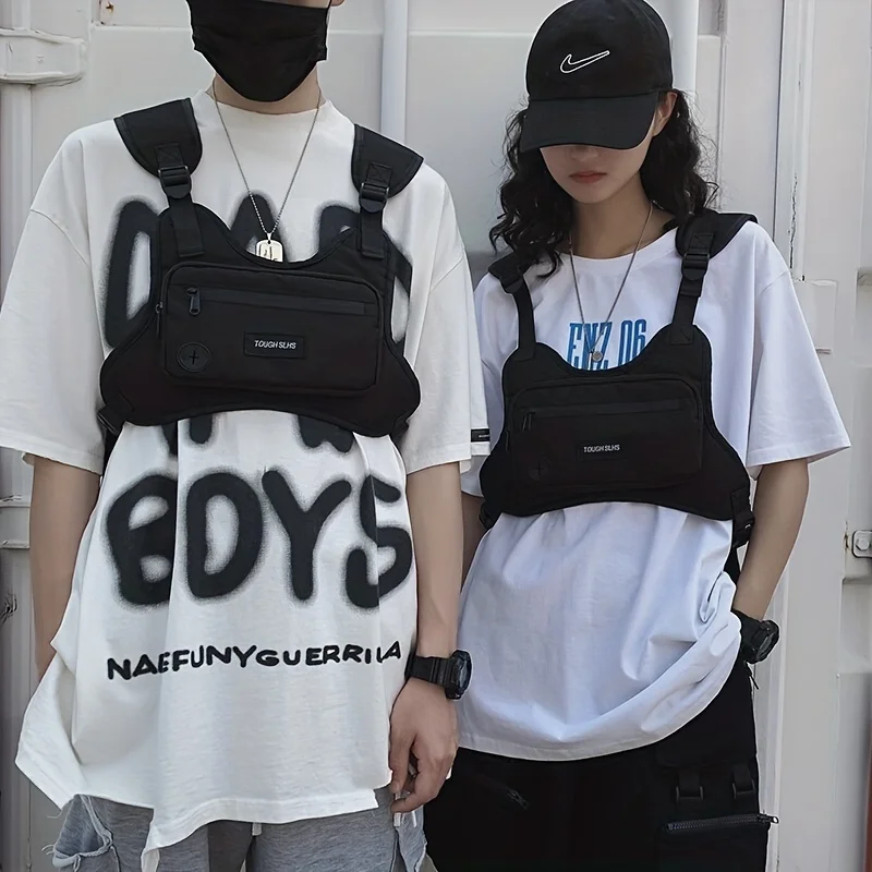 Sacoche Poitrine Homme Hip Hop TOUGHSLHS 3 Sacoche Poitrine Homme Hip Hop TOUGHSLHS – Image 3