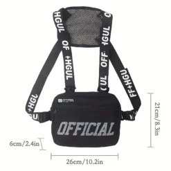Sacoche Poitrine Homme OFF+HGUL
